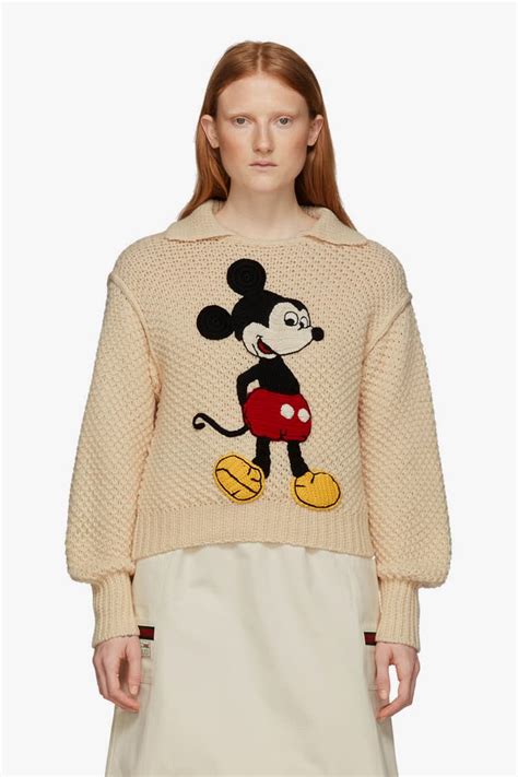 gucci mens mickey mouse sweater|gucci mickey mouse sneakers.